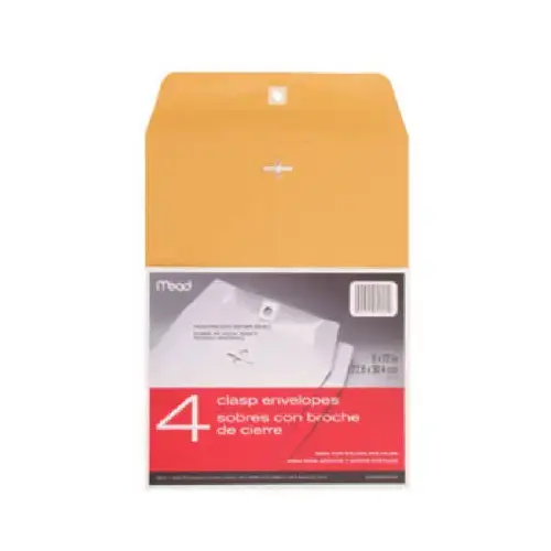 Envelopes 9" W X 12" L Other Brown Brown - pack of 12 Envelopes 9" W X 12" L Other Brown Brown - pack of 12