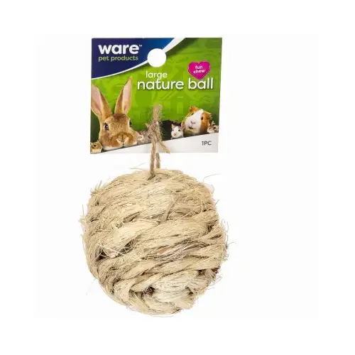 Nature Ball Pet Toy, Sisal with Bell Nature Ball Pet Toy, Sisal with Bell