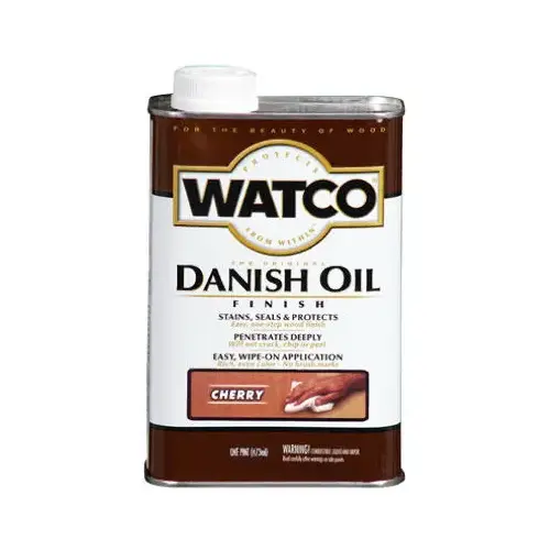 Danish Oil Wood Finish, Cherry, 1-Qt. Danish Oil Wood Finish, Cherry, 1-Qt.
