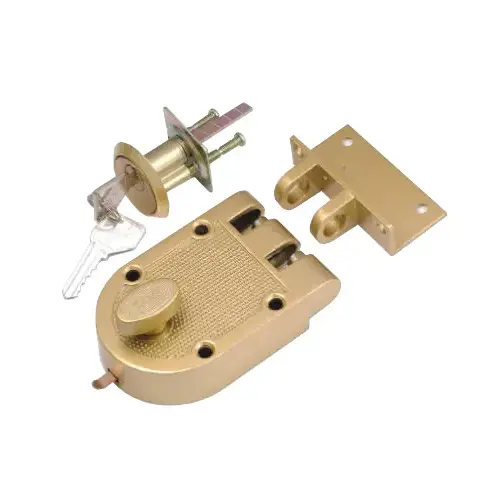 Single Cylinder Bolt Interlocking Deadbolt With Double Cylinder