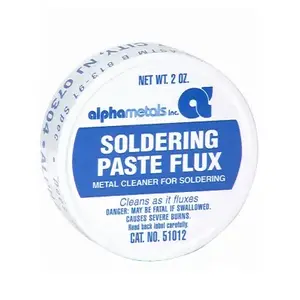 ALPHA ASSEMBLY SOLUTIONS INC AM51012 Soldering Paste Flux, 2-oz.