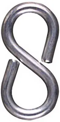 NATIONAL MFG/SPECTRUM BRANDS HHI Closed S Hook Steel 1-1/4 In. #811 pack of 5 N121-350