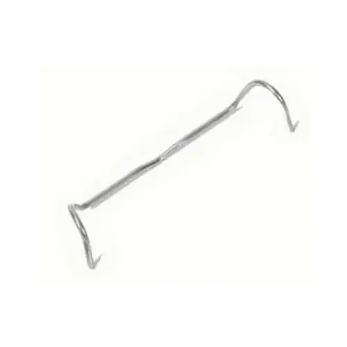 Gutter Spring Clip, Galvanized Gray