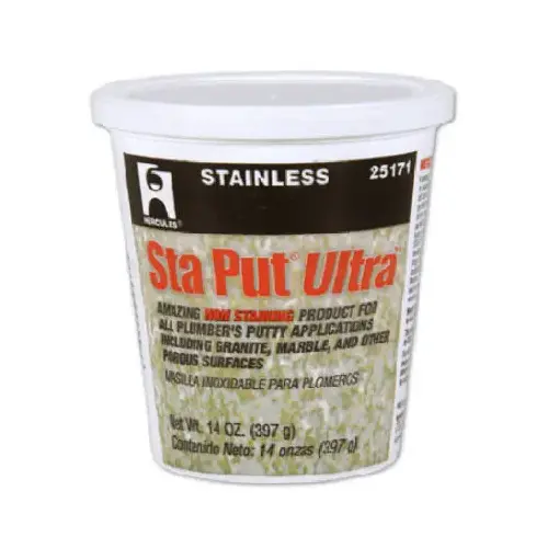 Sta Put Ultra Plumber's Putty, 14-oz. Sta Put Ultra Plumber's Putty, 14-oz.