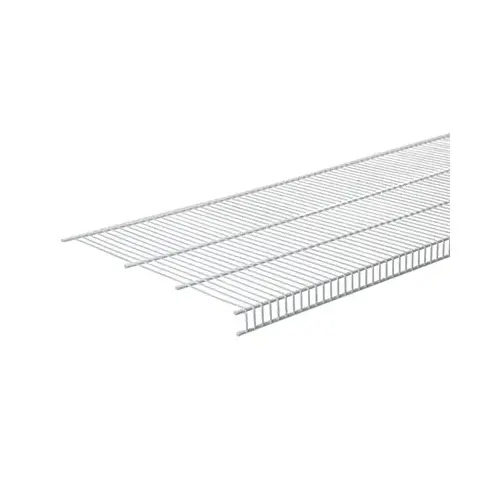 6 Ft. W. x 16 In. D. Close Mesh Ventilated Closet Shelf, White 6 Ft. W. x 16 In. D. Close Mesh Ventilated Closet Shelf, White
