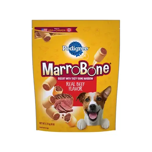 MarroBone Beef Dog Biscuits, 6-Lbs.