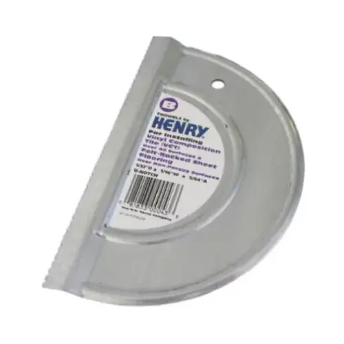 Sheet Flooring Trowel, Square-Notch, 1/16 x 1/16 x 1/16-In. - pack of 6