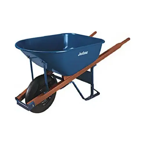 Professional Wheelbarrow, Heavy-Duty Steel, 6-Cu. Ft. Professional Wheelbarrow, Heavy-Duty Steel, 6-Cu. Ft.