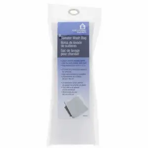 FAUCET QUEENS INC FQ44017 Mesh Sweater Laundry Bag, White, 23 x 22-In.