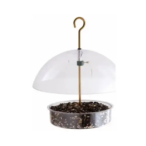 Seed Saver Domed Bird Feeder Clear