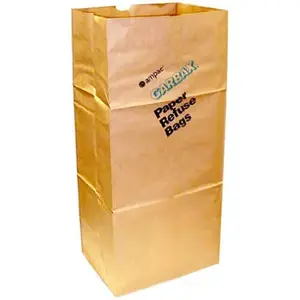 Ampac SOS30G 30-Gallon Paper Lawn & Leaf Bags - pack of 5 Brown