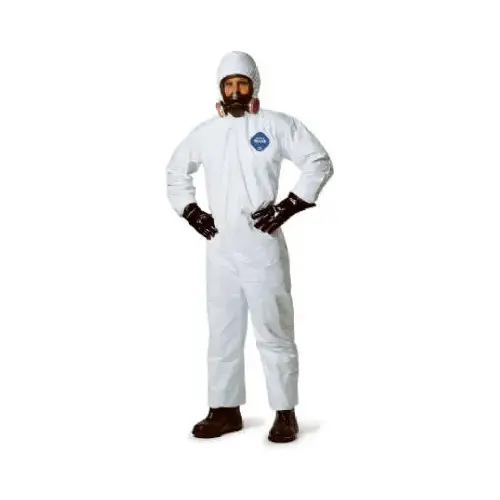Disposable Coveralls, White, X-Large - pack of 25