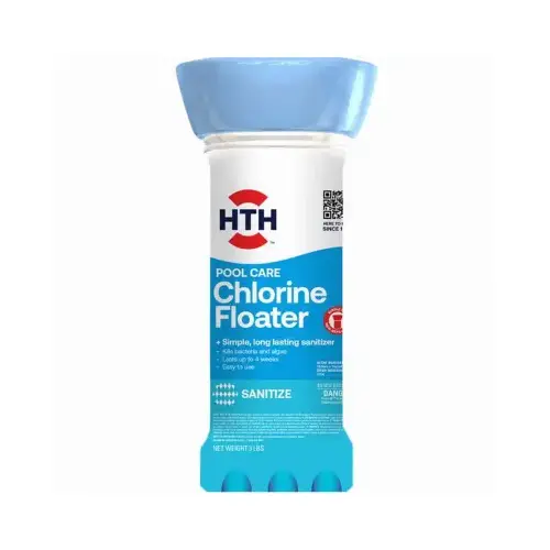 Pool Floater, Holds Chlorine Tablets, 3-Lb.