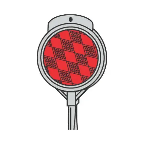 Driveway Marker, Red/White, 36-In. - pack of 24 Driveway Marker, Red/White, 36-In. - pack of 24