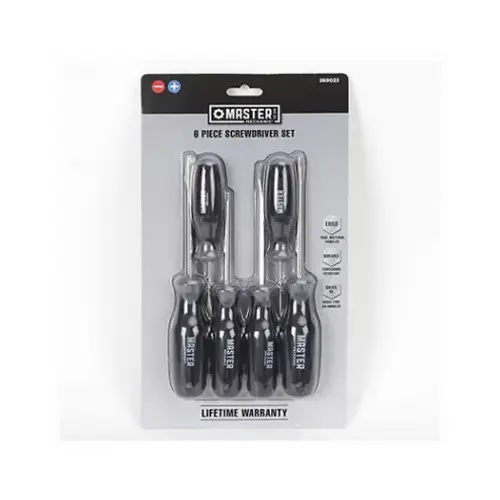 6-Piece Mixed Screwdriver Set 6-Piece Mixed Screwdriver Set