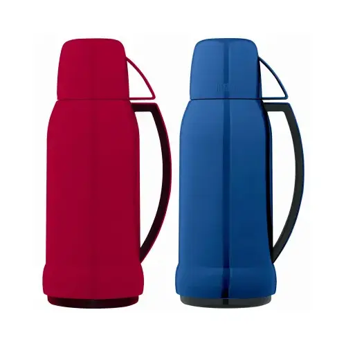 Arc Series Beverage Bottle, Glass Vacuum Insulated, 35-oz., Assorted Colors