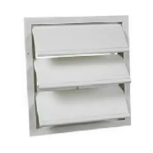 Louver, Flush, Mill, 8 x 12-In. Clear Louver, Flush, Mill, 8 x 12-In. Clear