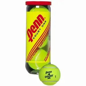 HEAD PENN RACQUET SPORTS 523701 Court One Tennis Balls Yellow - pack of 3