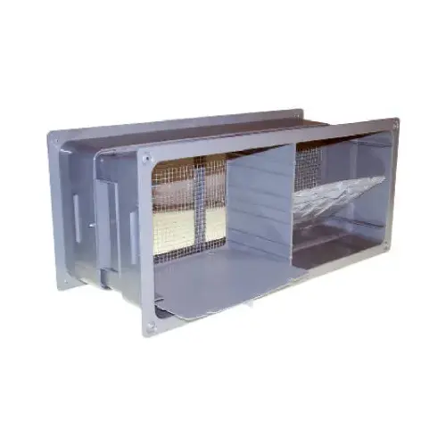 Combo Foundation Vent/Damper, 7-1/4 x 18-1/2-In. Combo Foundation Vent/Damper, 7-1/4 x 18-1/2-In.