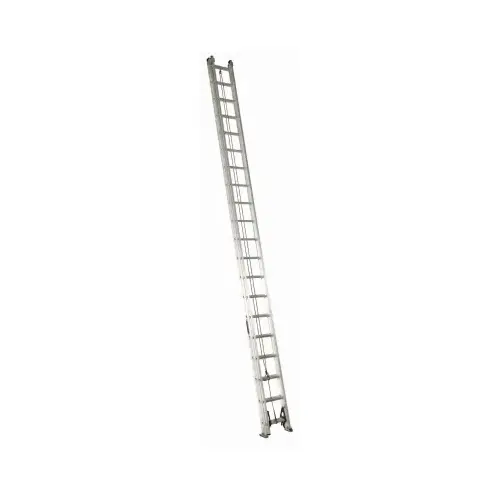 AE2200 Series Extension Ladder, 37 ft 3 in H Reach, 300 lb, 40-Step, 1-1/2 in D Step, Aluminum Silver AE2200 Series Extension Ladder, 37 ft 3 in H Reach, 300 lb, 40-Step, 1-1/2 in D Step, Aluminum Silver