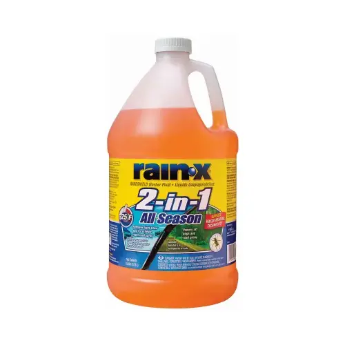 2-in-1 All Season Windshield Washer Fluid, 1 Gallon