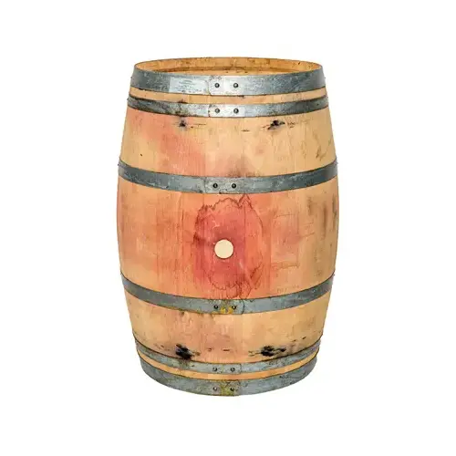 Wine Barrel Wood Planter, Whole Oak Wine Barrel Wood Planter, Whole Oak
