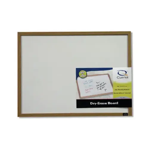 Dry Erase Board with Oak Frame, 17 x 23-In. Dry Erase Board with Oak Frame, 17 x 23-In.