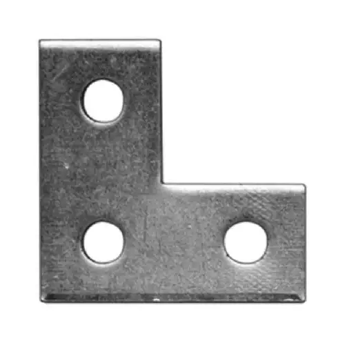 200 Right Angle Corner Bracket, Steel, Gold, Galvanized 200 Right Angle Corner Bracket, Steel, Gold, Galvanized