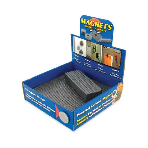 Ceramic Block Magnets, Assorted Sizes - pack of 500