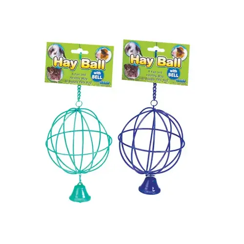 Hay Ball, Chew-Proof, Small Pets, Assorted Colors Hay Ball, Chew-Proof, Small Pets, Assorted Colors