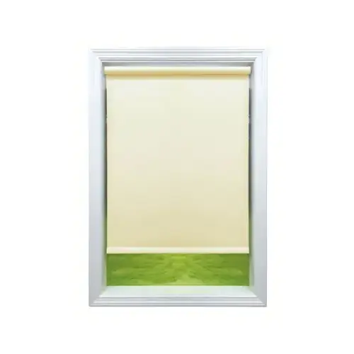 Galaxy Roller Shade, 78 in L, 55 in W, Vinyl, Ivory