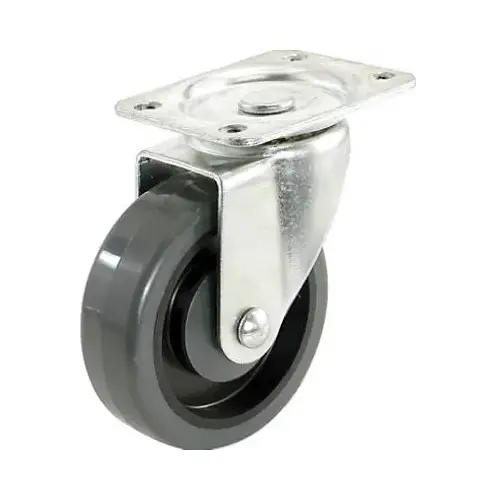 Poly Wheel, Swivel Plate Caster, 4-In. Poly Wheel, Swivel Plate Caster, 4-In.