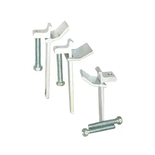 Sink Rim Clips, Tile or Stone Countertops, Adjustable, 10-Count