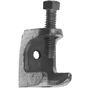Halex 35600 1 In. Electroplated Malleable Iron Beam Clamp