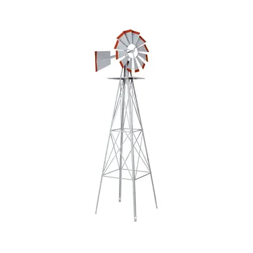 American Windmill Lawn Ornament, 8-Ft.