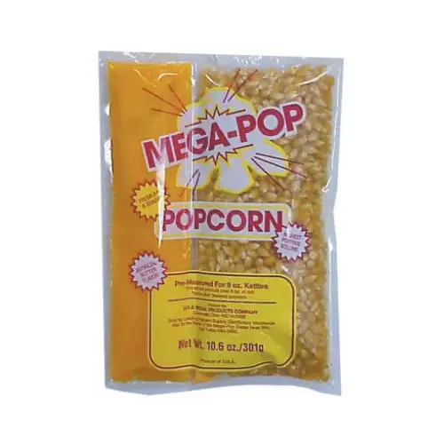 Mega Pop 8 Oz. Popcorn Kit (24 Kits) Mega Pop 8 Oz. Popcorn Kit (24 Kits)