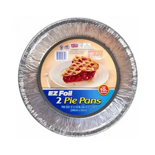 EZ Foil Pie Pan, Extra Larg - 2 per pack x12 packs