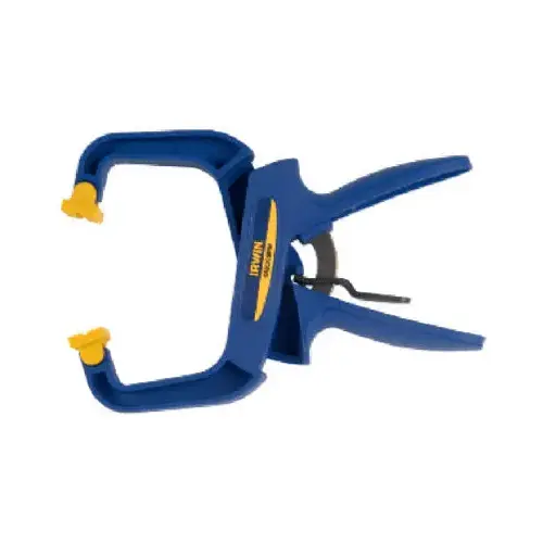 Handi-Clamp, 75 lb Clamping, 4 in Max Opening Size, 3 in D Throat, Resin Body