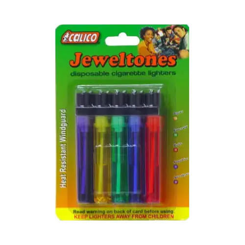 Disposable Lighter, Translucent, Assorted - pack of 30