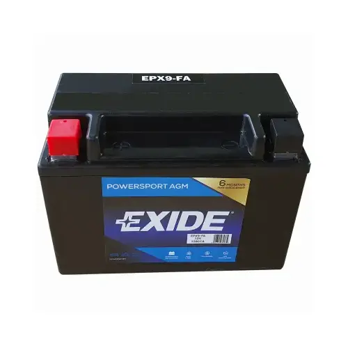 12-Volt Powersport Motorcycle Battery, 8 AH Capacity