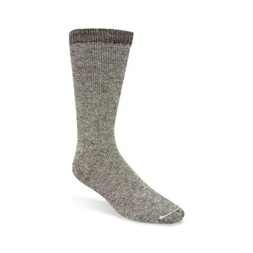 Work Socks, Thermal, Gray Twist, Men's Large
