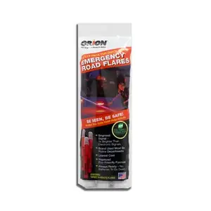 ORION SAFETY PRODUCTS 3153-08 Emergency Flares, 15-Min - pack of 3