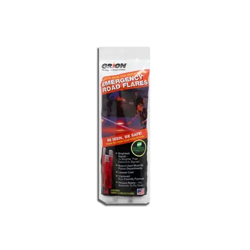 Emergency Flares, 15-Min - pack of 3 Emergency Flares, 15-Min - pack of 3