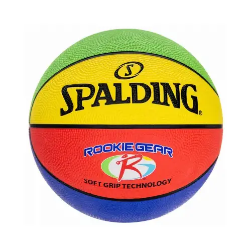 Junior Rookie Gear Basketball, Multi-Color, 27.5-In. Junior Rookie Gear Basketball, Multi-Color, 27.5-In.