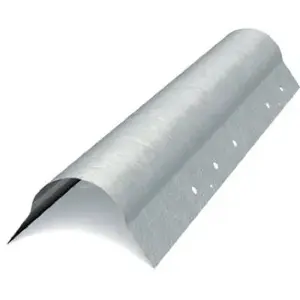 CLARKDIETRICH BUILDING SYSTEMS 90MBNCB8 Metal Bullnose Outside Cornerbead, 90-Degree, 8-Ft.