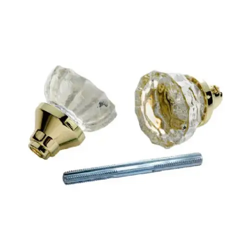Glass Cabinet Knobs Pair