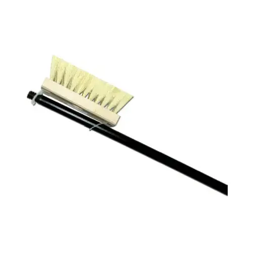 Roofing Brush With Metal Handle, Tampico & Wood, 7-In. Roofing Brush With Metal Handle, Tampico & Wood, 7-In.