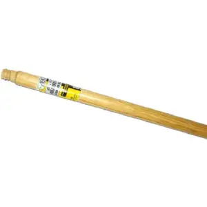 ABCO PRODUCTS 01100 Roof Brush Wood Handle, Threaded Tip, 48 x 15/16 In.