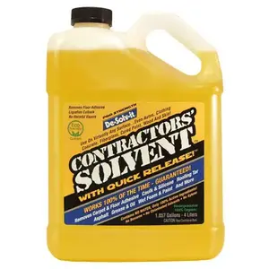 ORANGE-SOL 10151-5 Contractor Solvent, Liquid, Citrus, Clear/Orange, 1 gal, Can