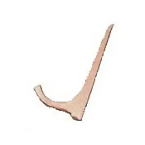 Pipe Hanger Copper Coated Steel Nailer, 1/2 - 3/4-In - pack of 12 Pipe Hanger Copper Coated Steel Nailer, 1/2 - 3/4-In - pack of 12